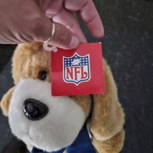 NFL DENVER BRONCO'S STUFFED ANIMAL - DOG Football